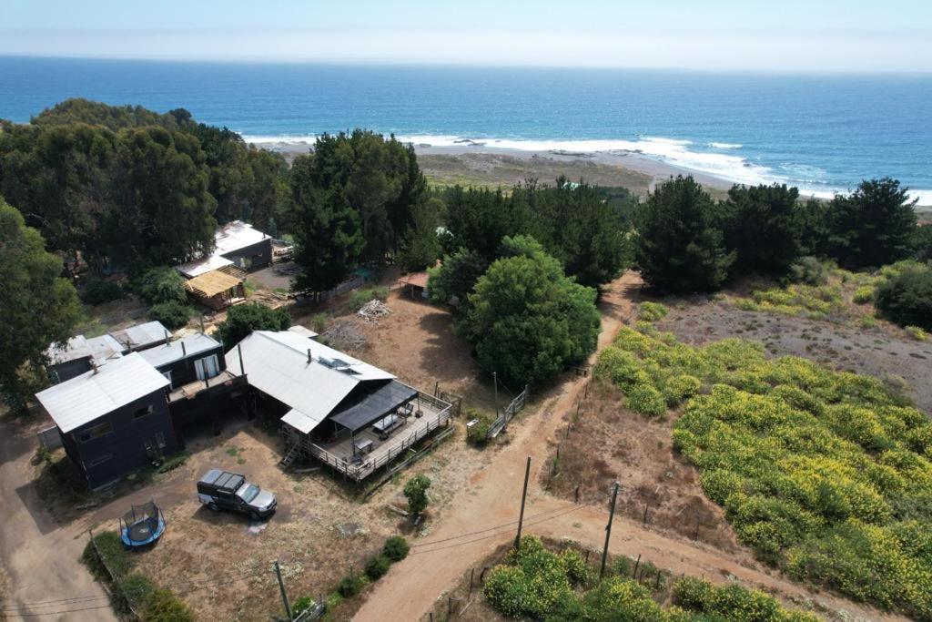 Ekilibre Surf Eco Hostal Curanipe Bagian luar foto